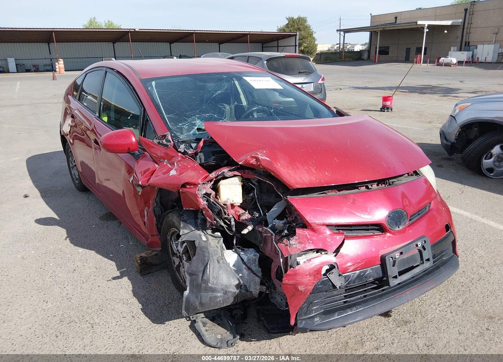 2013 TOYOTA PRIUS TWO VIN: JTDKN3DU8D1648016