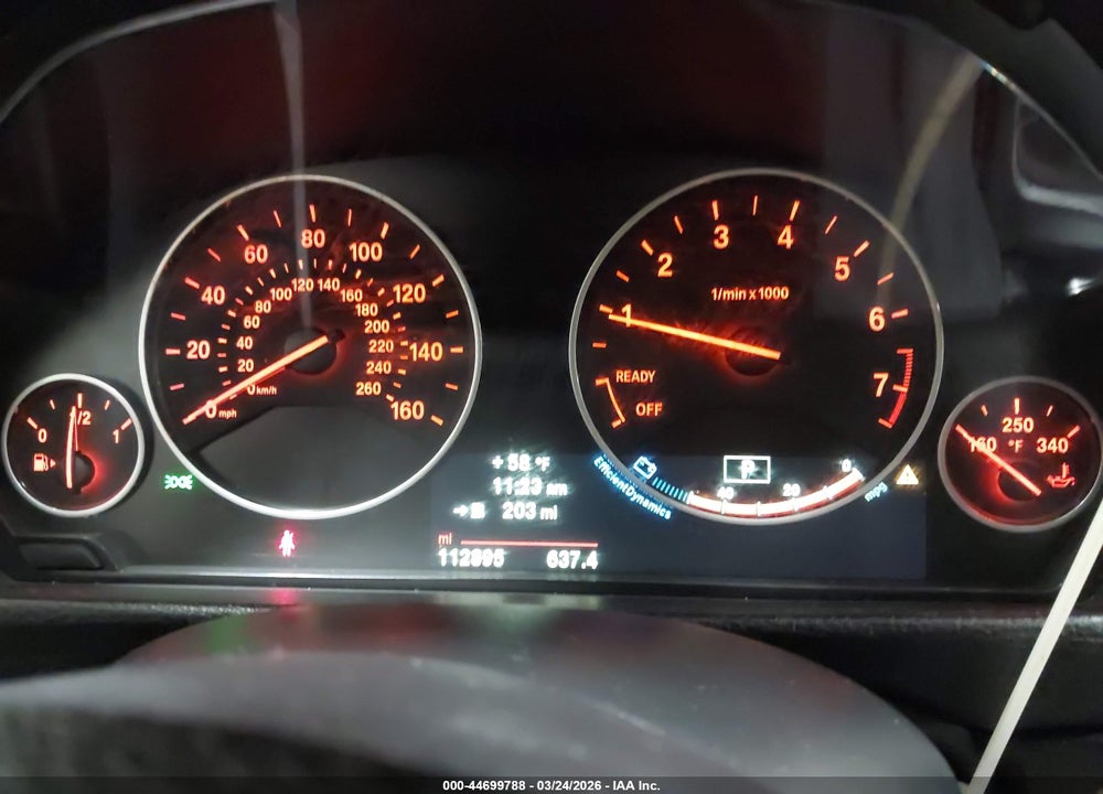 2014 BMW 320I XDRIVE VIN: WBA3C3C54EP660714
