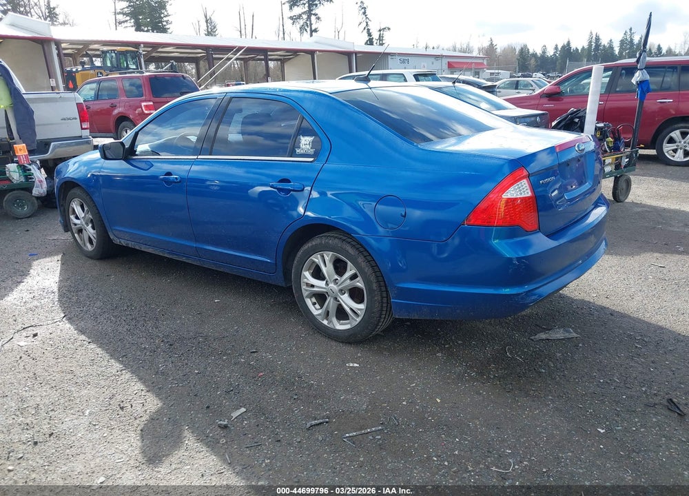 2012 FORD FUSION SE VIN: 3FAHP0HA9CR351155