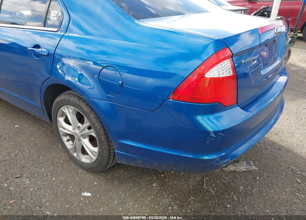 2012 FORD FUSION SE VIN: 3FAHP0HA9CR351155