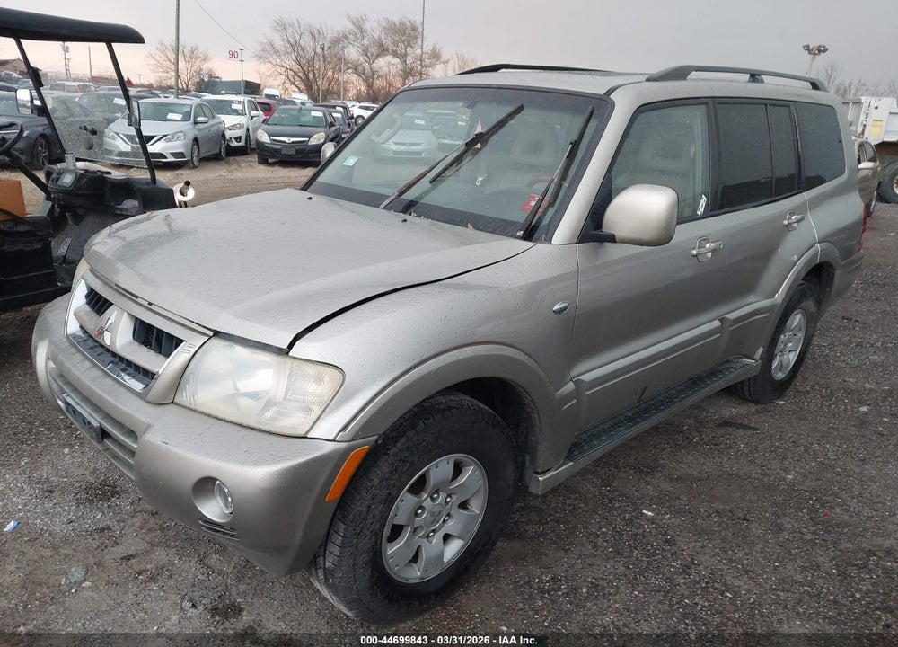 2003 MITSUBISHI MONTERO 20TH ANNIVERSARY/LIMITED VIN: JA4NW51S23J037058