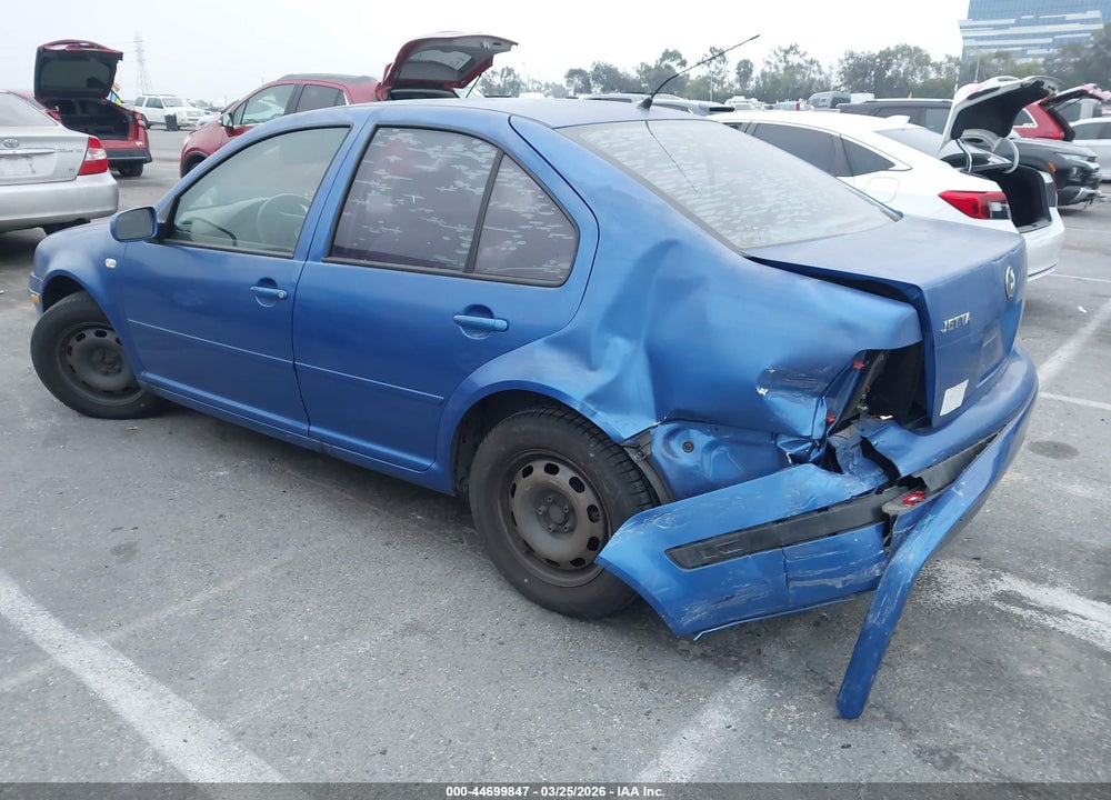 2001 VOLKSWAGEN JETTA GL VIN: 3VWRK69M91M181783