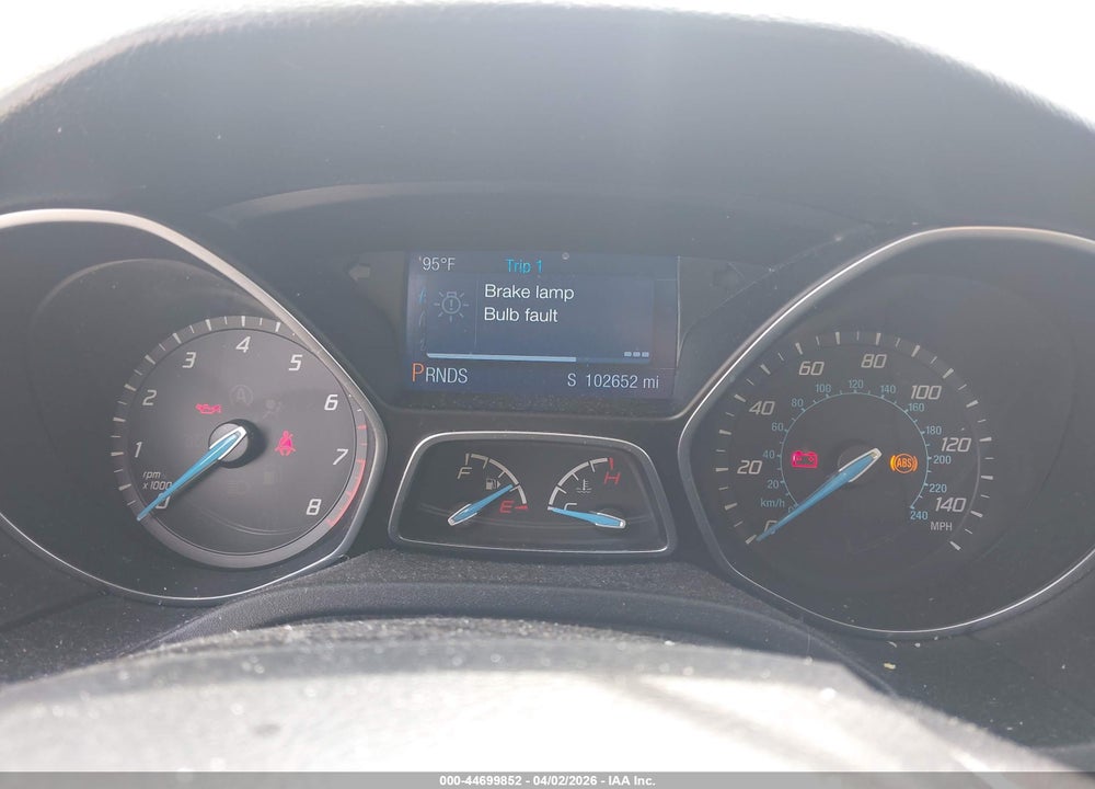 2014 FORD FOCUS SE VIN: 1FADP3F25EL348766