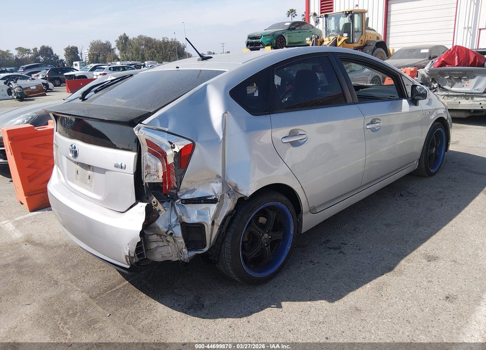 2012 TOYOTA PRIUS FOUR VIN: JTDKN3DU5C1591675