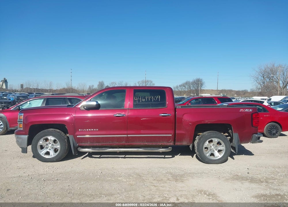 2014 CHEVROLET SILVERADO 1500 2LZ VIN: 3GCUKSEC3EG348601