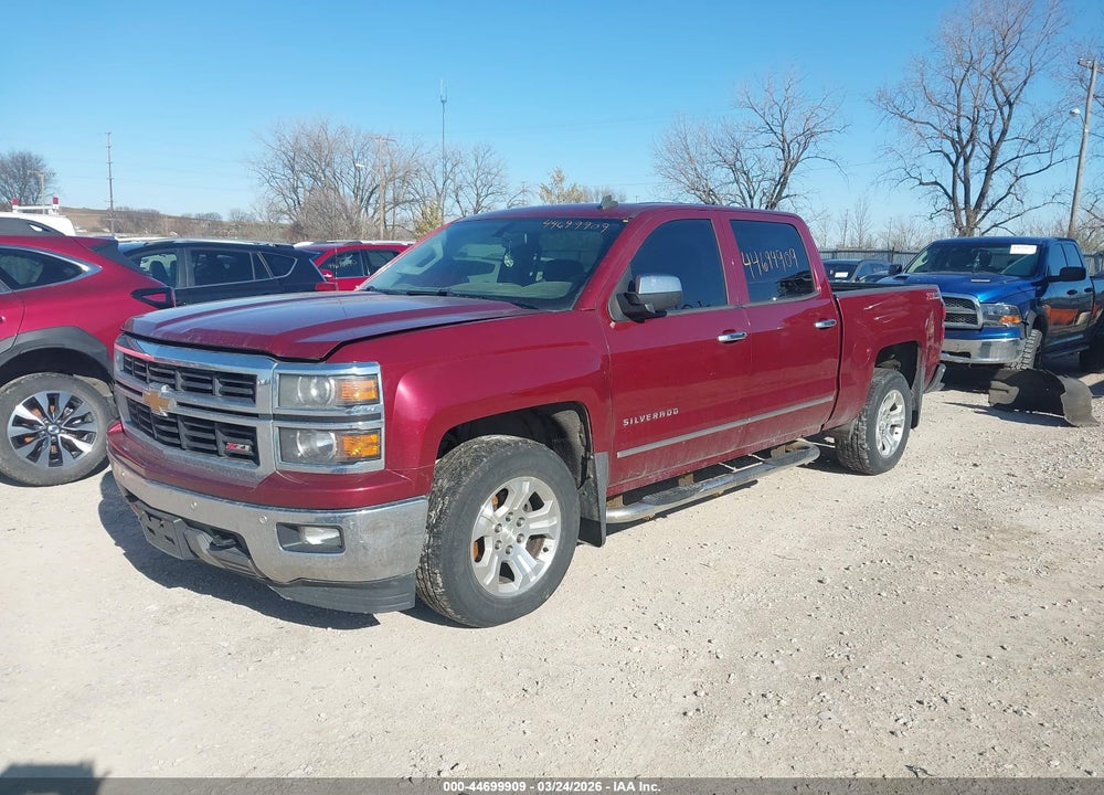 2014 CHEVROLET SILVERADO 1500 2LZ VIN: 3GCUKSEC3EG348601