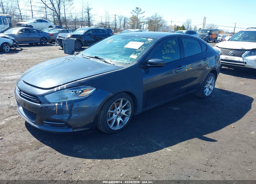 2013 DODGE DART SXT VIN: 1C3CDFBH6DD198898