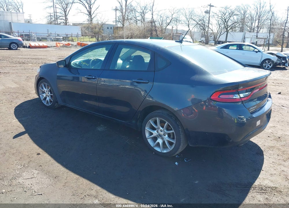 2013 DODGE DART SXT VIN: 1C3CDFBH6DD198898