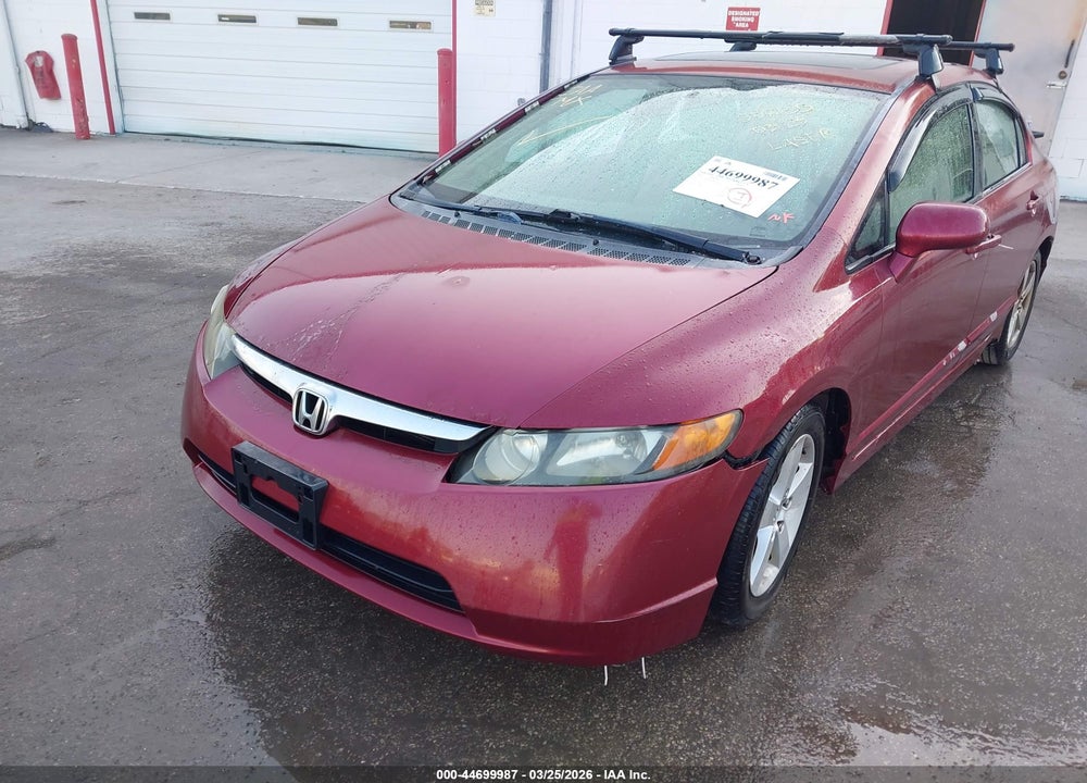 2007 HONDA CIVIC EX VIN: 1HGFA16807L008135