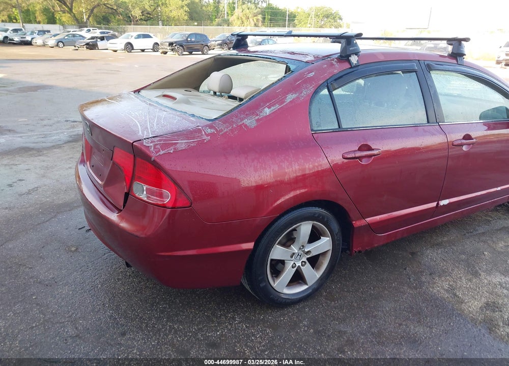 2007 HONDA CIVIC EX VIN: 1HGFA16807L008135