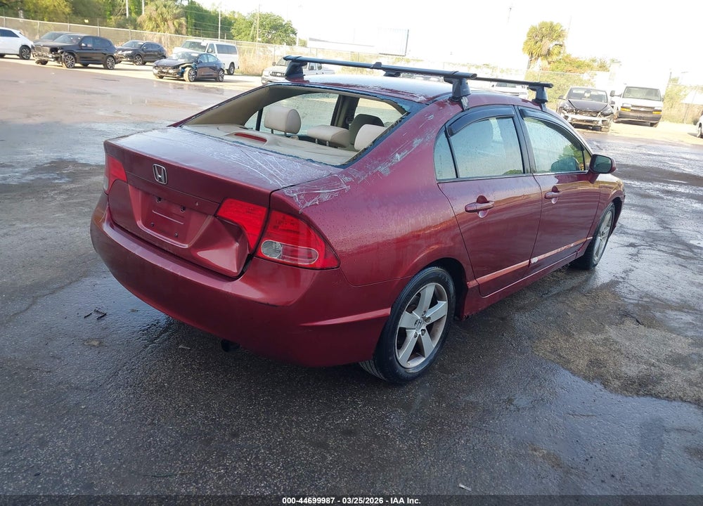 2007 HONDA CIVIC EX VIN: 1HGFA16807L008135