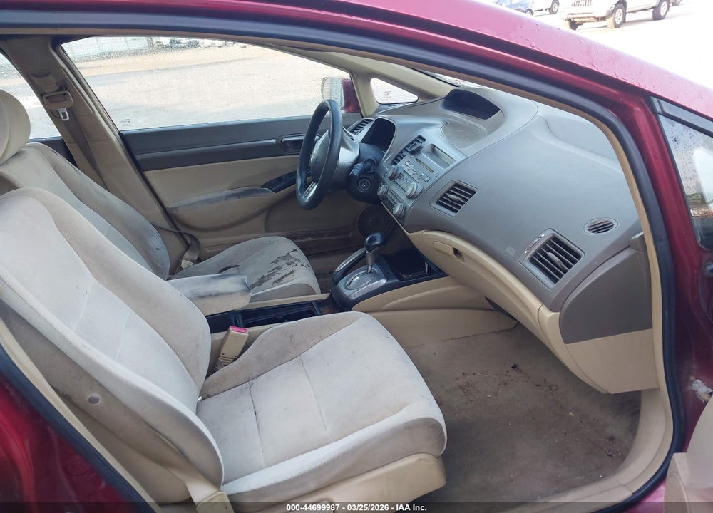 2007 HONDA CIVIC EX VIN: 1HGFA16807L008135