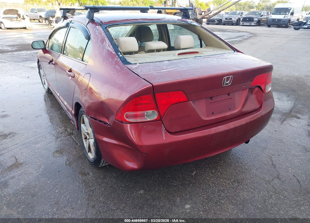 2007 HONDA CIVIC EX VIN: 1HGFA16807L008135