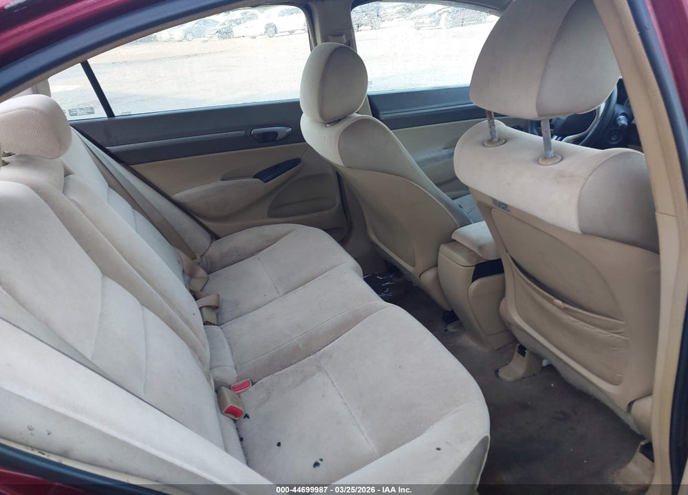 2007 HONDA CIVIC EX VIN: 1HGFA16807L008135