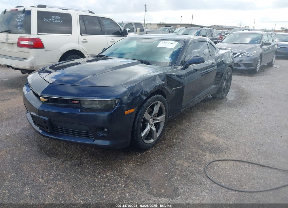 2014 CHEVROLET CAMARO 2LT VIN: 2G1FC1E37E9262873