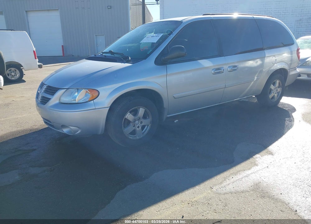 2006 DODGE GRAND CARAVAN SXT VIN: 2D4GP44L66R705215