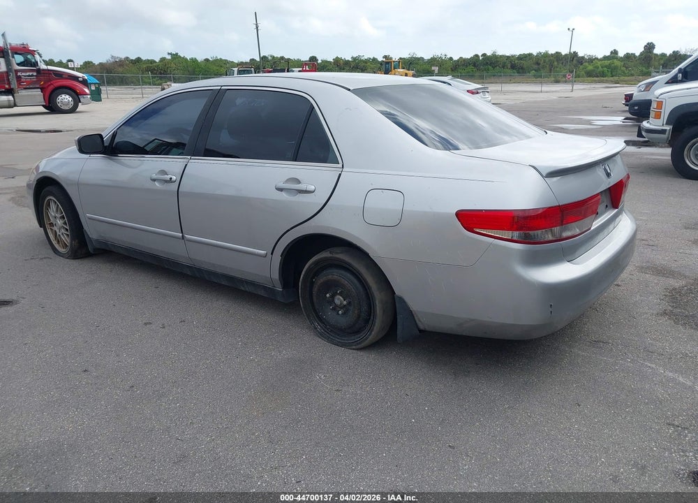 2003 HONDA ACCORD 2.4 LX VIN: 3HGCM56353G709797