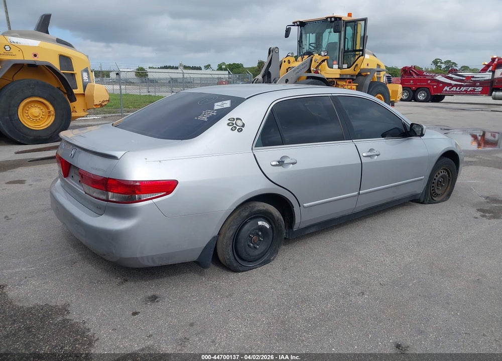 2003 HONDA ACCORD 2.4 LX VIN: 3HGCM56353G709797