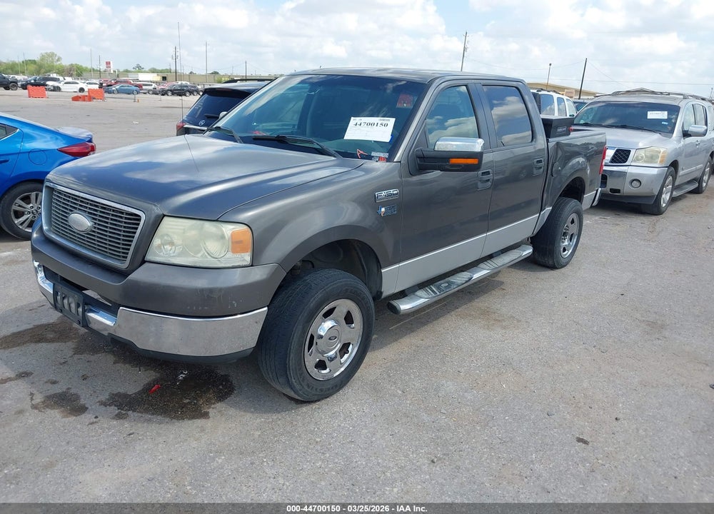 2005 FORD F-150 XLT VIN: 1FTRW12W35FB64862