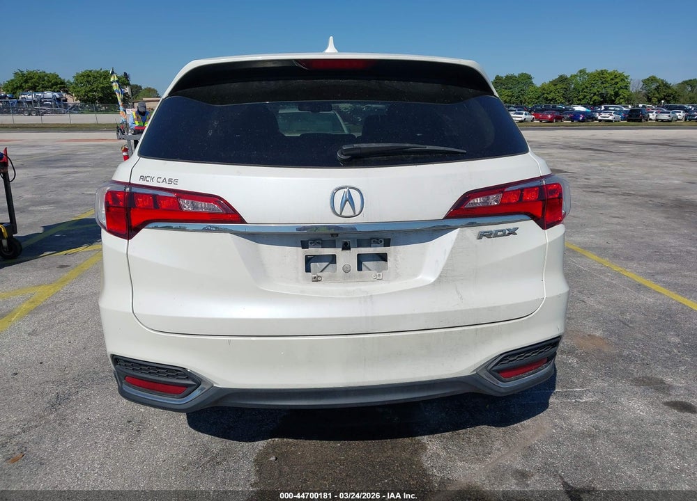 2016 ACURA RDX TECHNOLOGY   WATCH PLUS PACKAGES/TECHNOLOGY PACKAGE VIN: 5J8TB3H55GL008226