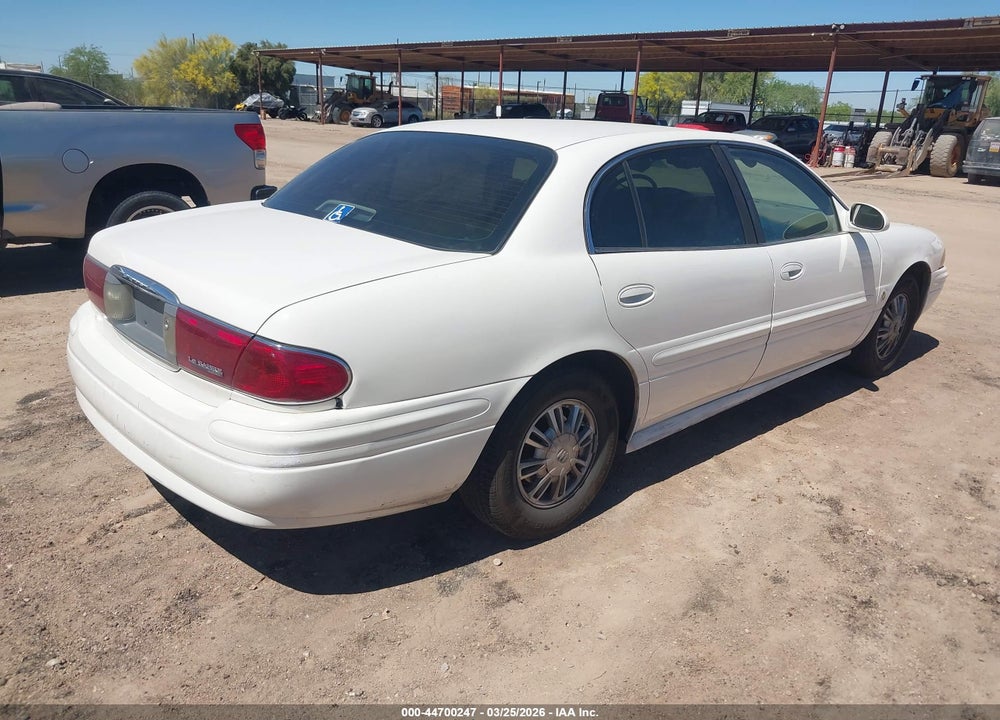 2005 BUICK LESABRE CUSTOM VIN: 1G4HP52K05U280900