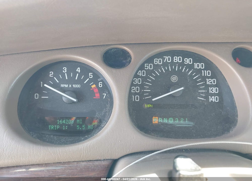 2005 BUICK LESABRE CUSTOM VIN: 1G4HP52K05U280900