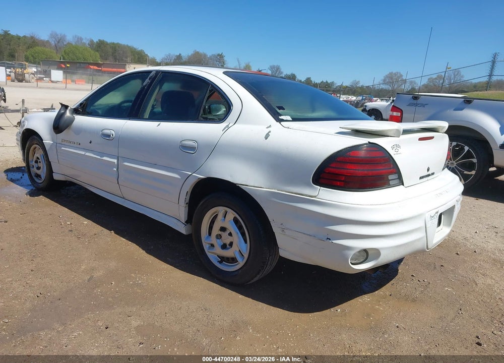 2001 PONTIAC GRAND AM SE VIN: 1G2NE52T41M512564
