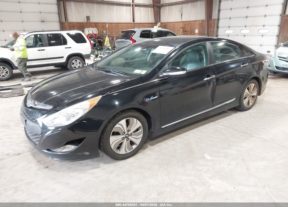 2013 HYUNDAI SONATA HYBRID LIMITED VIN: KMHEC4A43DA072411