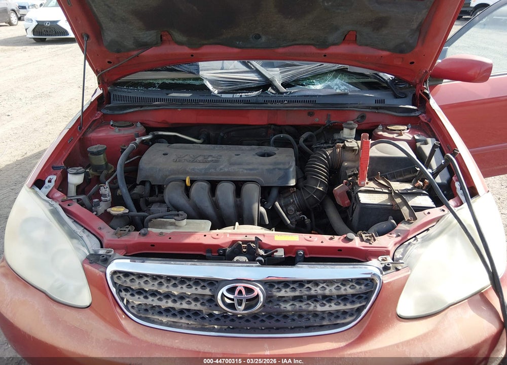 2007 TOYOTA COROLLA LE VIN: 2T1BR32E67C768221