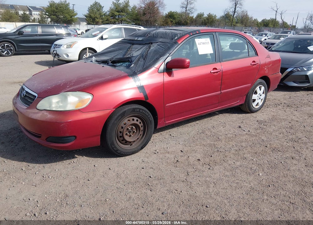 2007 TOYOTA COROLLA LE VIN: 2T1BR32E67C768221