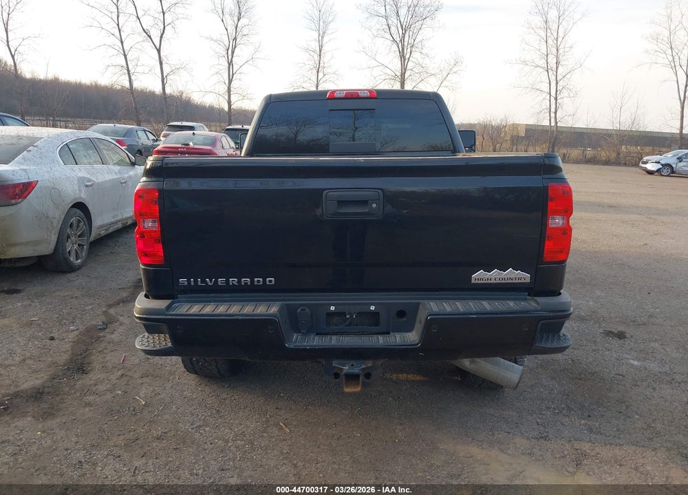 2016 CHEVROLET SILVERADO 2500HD HIGH COUNTRY VIN: 1GC1KXE80GF107708