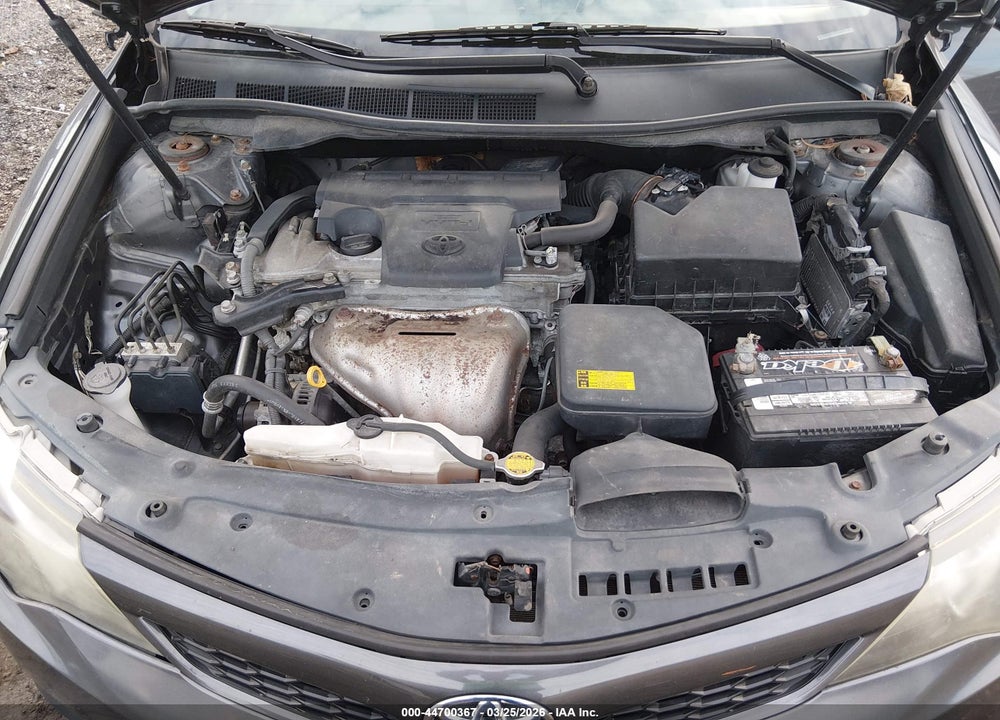 2012 TOYOTA CAMRY SE VIN: 4T1BF1FK6CU026438