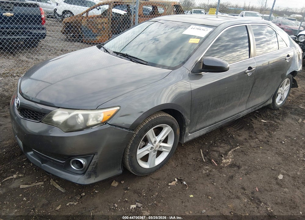 2012 TOYOTA CAMRY SE VIN: 4T1BF1FK6CU026438