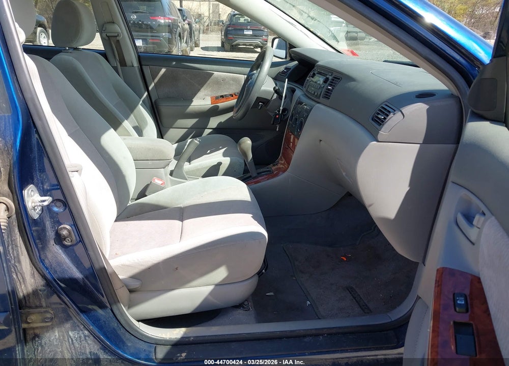 2007 TOYOTA COROLLA LE VIN: JTDBR32E470131144
