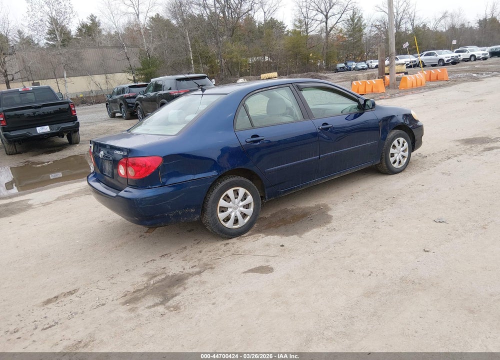 2007 TOYOTA COROLLA LE VIN: JTDBR32E470131144