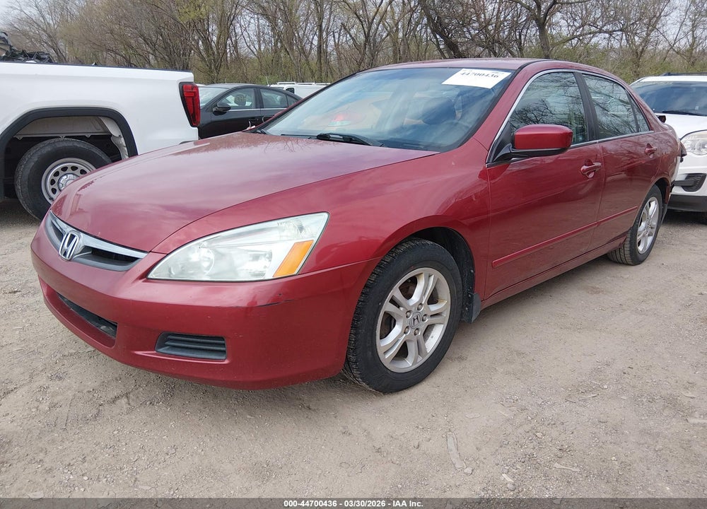 2007 HONDA ACCORD 2.4 SE VIN: 1HGCM56397A128405