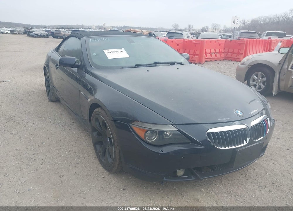 2007 BMW 650I VIN: WBAEK13537CN83988