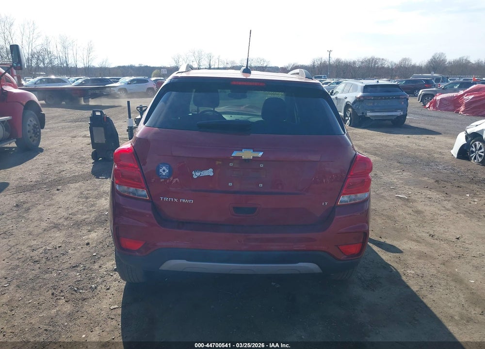 2019 CHEVROLET TRAX LT VIN: 3GNCJPSB7KL403956