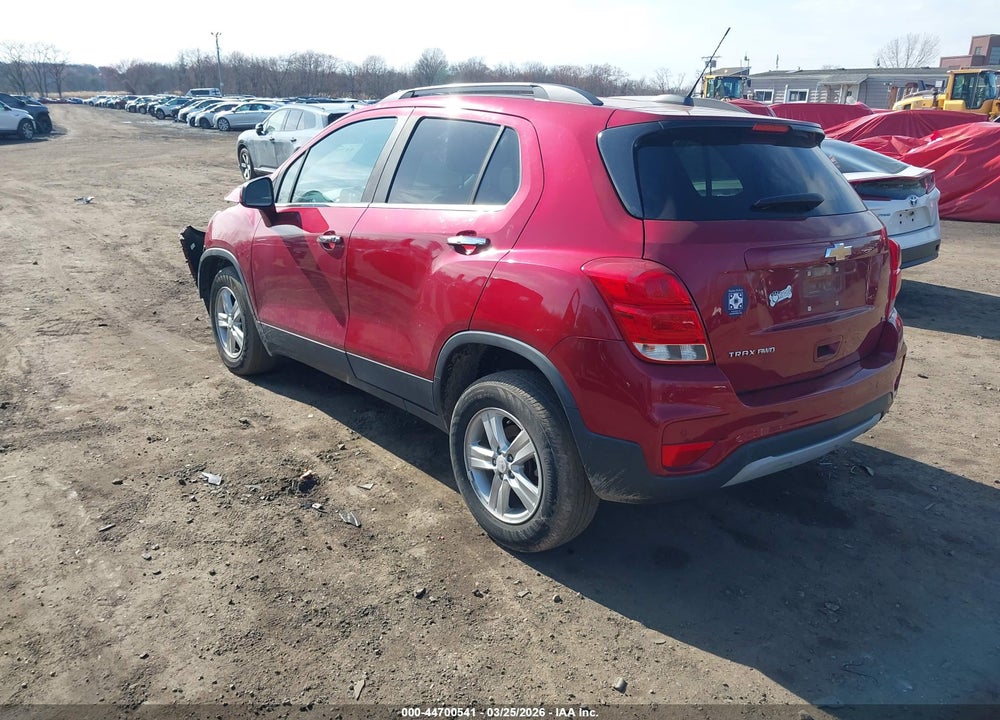 2019 CHEVROLET TRAX LT VIN: 3GNCJPSB7KL403956