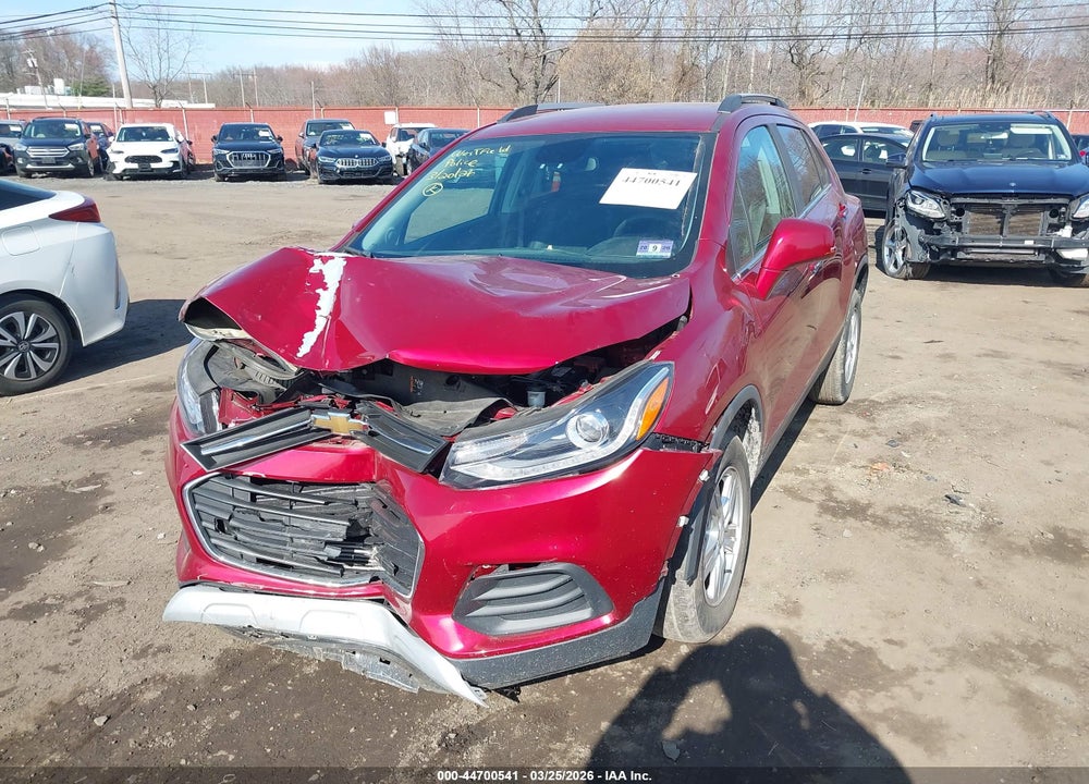2019 CHEVROLET TRAX LT VIN: 3GNCJPSB7KL403956