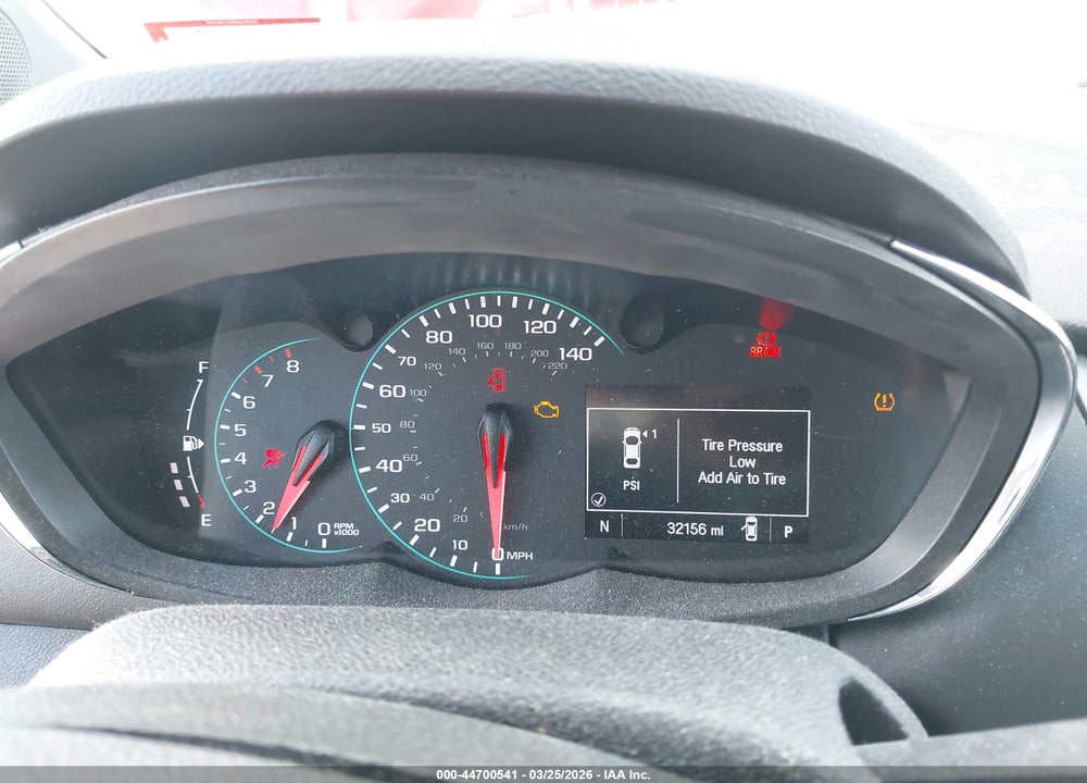 2019 CHEVROLET TRAX LT VIN: 3GNCJPSB7KL403956