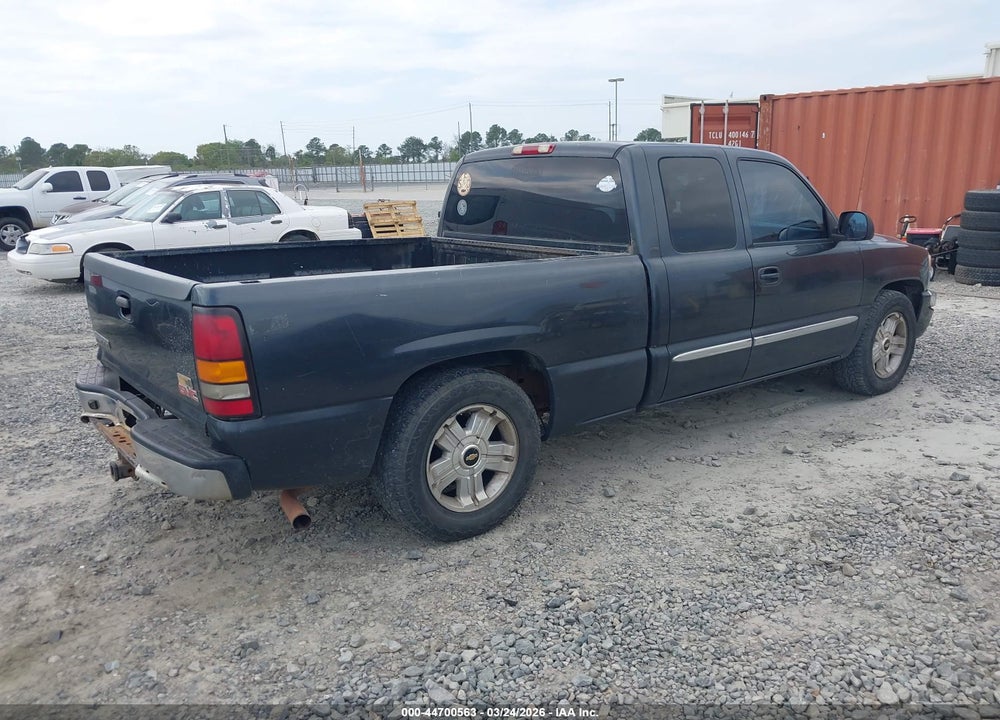 2004 GMC SIERRA 1500 SLE VIN: 2GTEC19T941325045