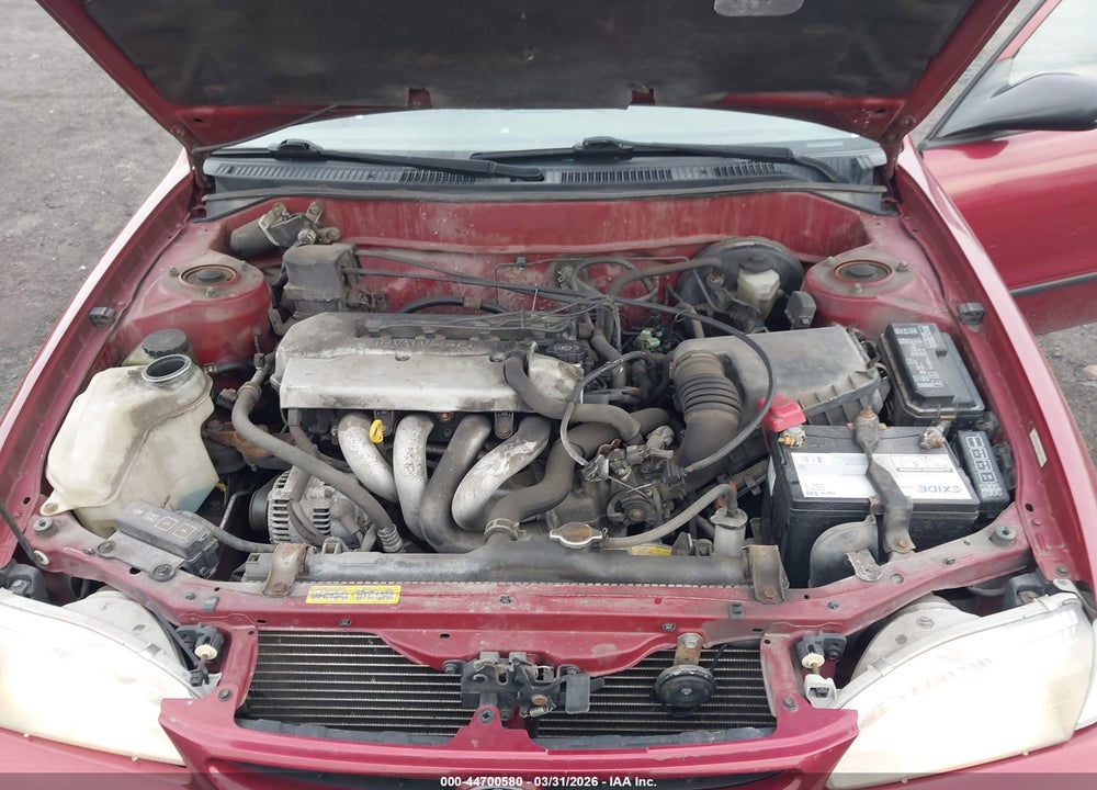 1999 TOYOTA COROLLA CE VIN: 2T1BR12E9XC185338
