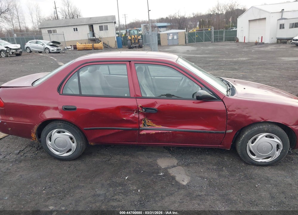 1999 TOYOTA COROLLA CE VIN: 2T1BR12E9XC185338