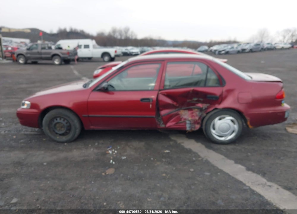 1999 TOYOTA COROLLA CE VIN: 2T1BR12E9XC185338