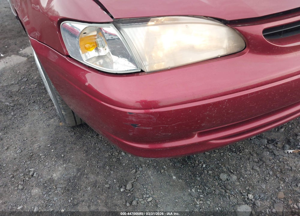 1999 TOYOTA COROLLA CE VIN: 2T1BR12E9XC185338