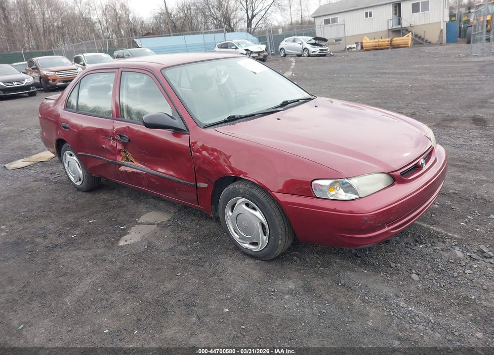 1999 TOYOTA COROLLA CE VIN: 2T1BR12E9XC185338
