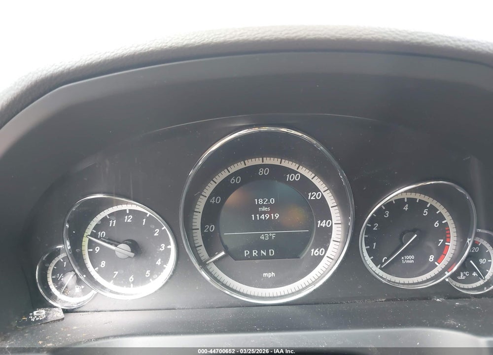 2010 MERCEDES-BENZ E 550 VIN: WDDKJ7CB0AF023746