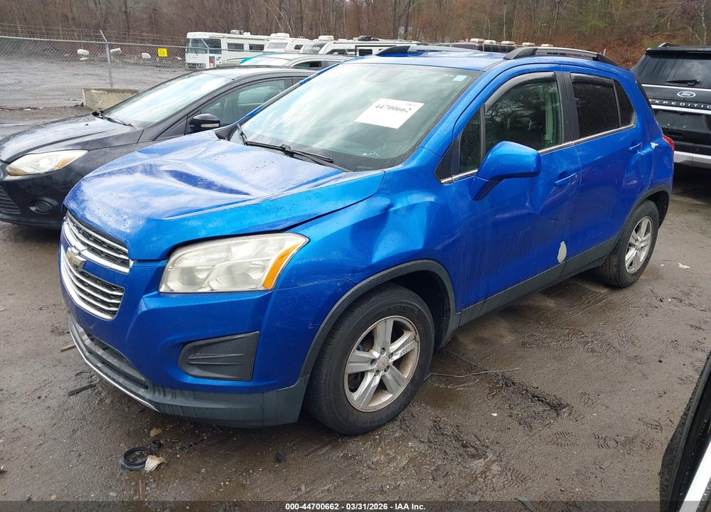 2016 CHEVROLET TRAX LT VIN: KL7CJPSB5GB530445