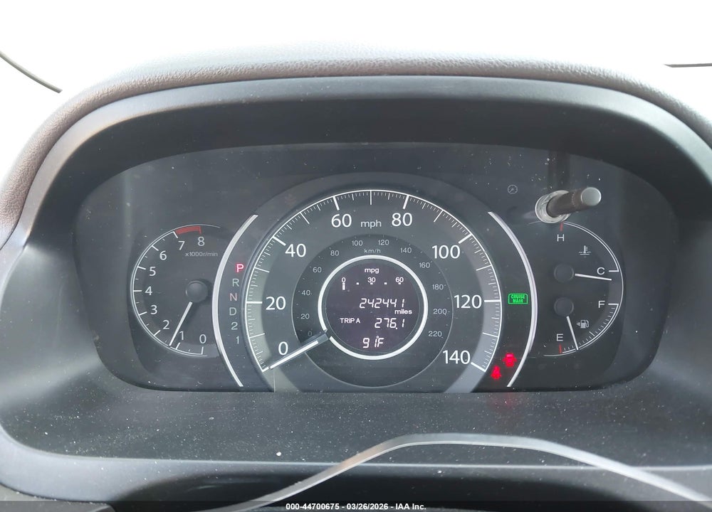 2012 HONDA CR-V EX VIN: 2HKRM3H59CH503725